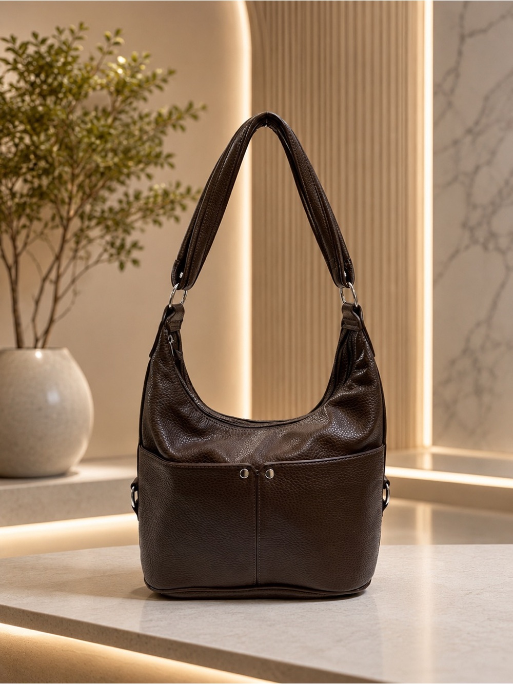 🆕🔥The Ultimate Hobo Bag Mocha - Classic Women's Hobo